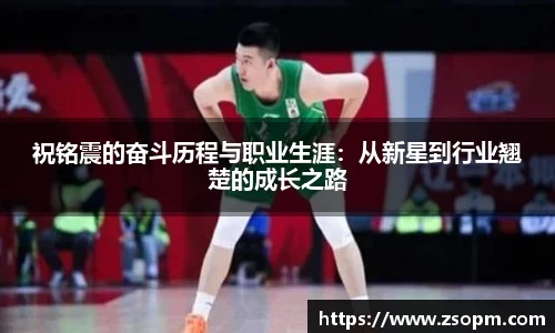 祝铭震的奋斗历程与职业生涯：从新星到行业翘楚的成长之路